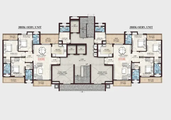 Omaxe The Lincoln Floor Plan